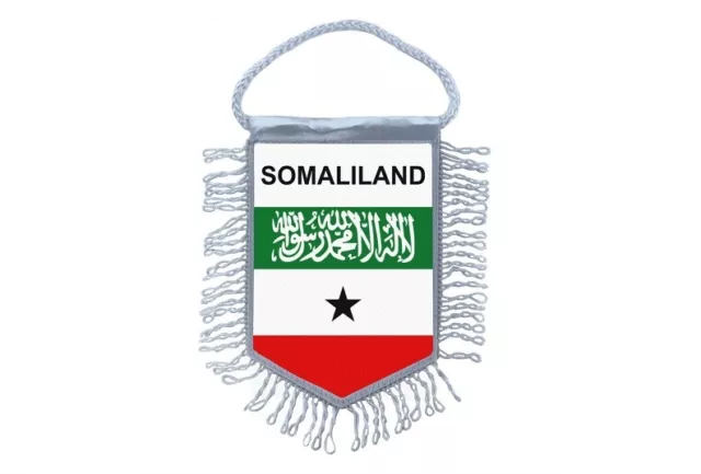 Mini banner flag pennant window mirror cars country banner somaliland