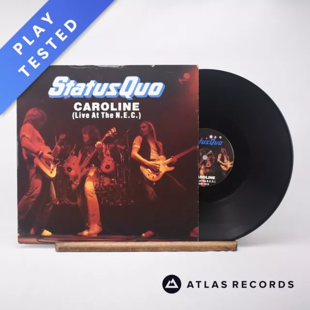 Status Quo - Caroline (Live At The N.E.C) - 12" Vinyl Record - VG+/EX