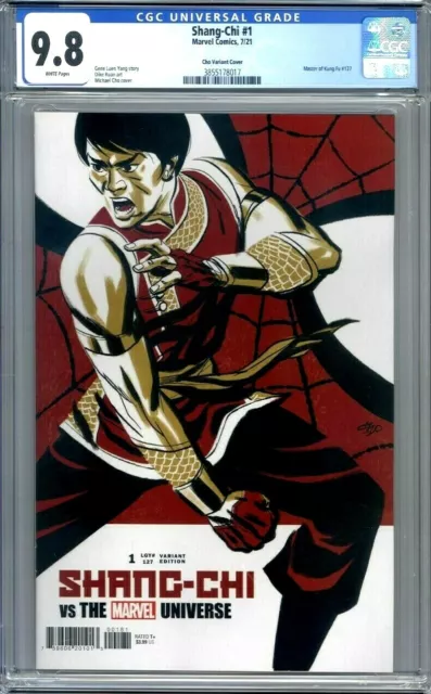Shang-Chi #1 Michael Cho Variant Master of Kung Fu 1st Print CGC 9.8