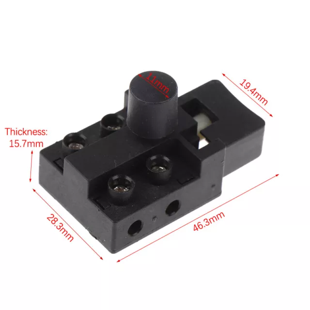 Replacement Dpst Trigger Switch For 5016/6018 Electric Chain Saw Power Tool ❤HA