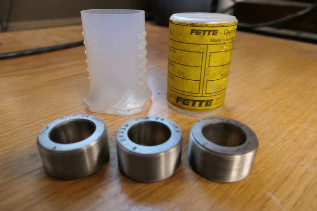 FETTE 5/16 x 24 UNF THREAD ROLL 2611G A B C Thread Rolling Die Head Part German