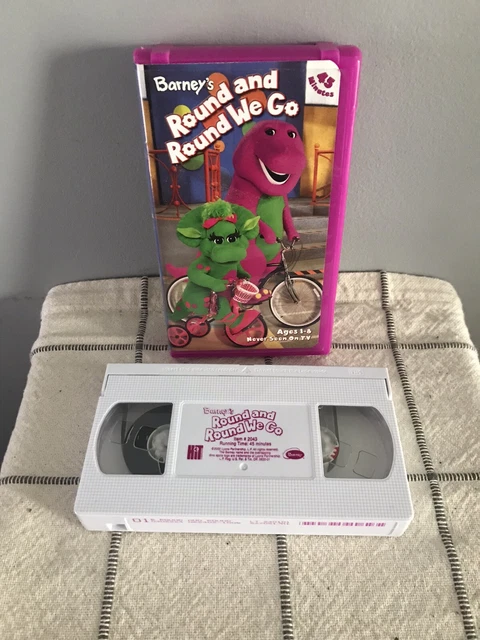 BARNEY - ROUND and Round We Go (VHS, 2002) EUR 9,61 - PicClick IT