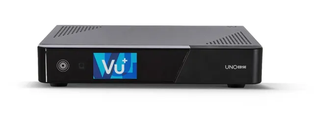 Vu+ Uno 4K Se 1x DVB-S2 Fbc Double Tuner Linux Récepteur ( UHD , 2160p) Noir