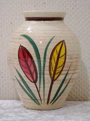 Gras Lave UM Rockabilly Design Vase en Céramique Vintage Um 1950/60-27,5 CM 