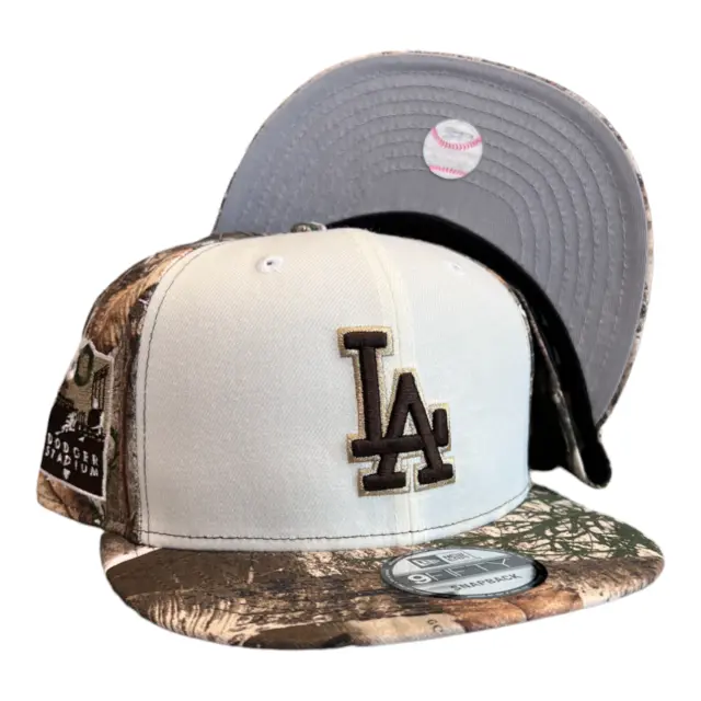 NEW ERA LOS Angeles Dodgers Realtree 9FIFTY Snapback Hat 60th Year Side ...