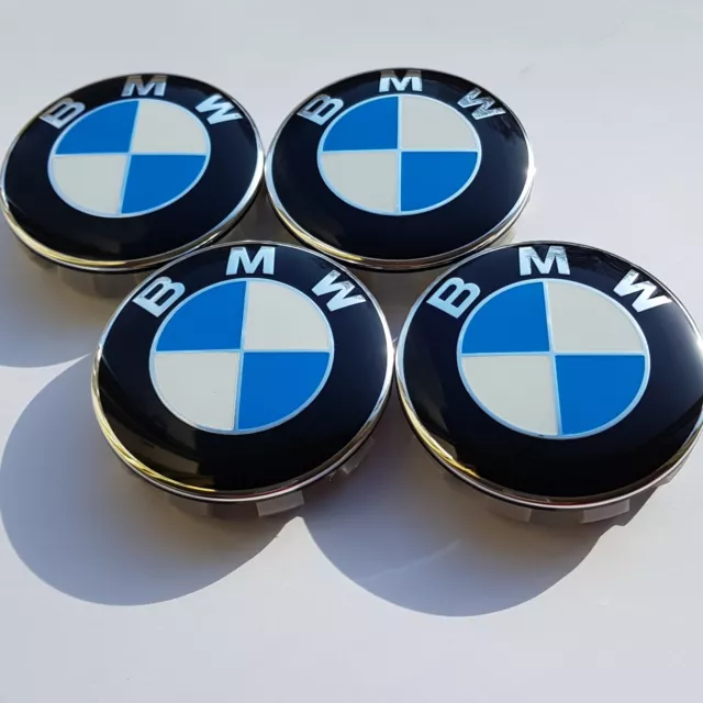 BMW Genuine Centre of Wheel 70 mm Label Sticker Emblem Base (36136758569) :  : Automotive