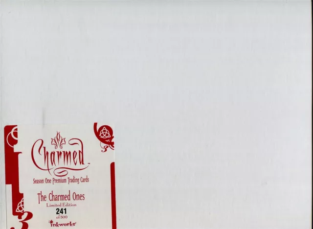 Charmed Season 1 ''The Charmed Ones'' Uncut Mini Press Sheet Ltd / 500