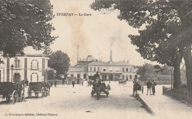 CPA 51 EPERNAY  La Gare