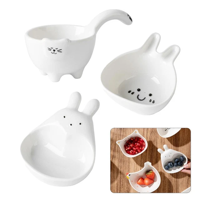 Set 4 Ciotoline In Ceramica Giapponesi Per Salsa E Contorni | Piattini Per Wasabi, Salsa Di Soia E Condimenti