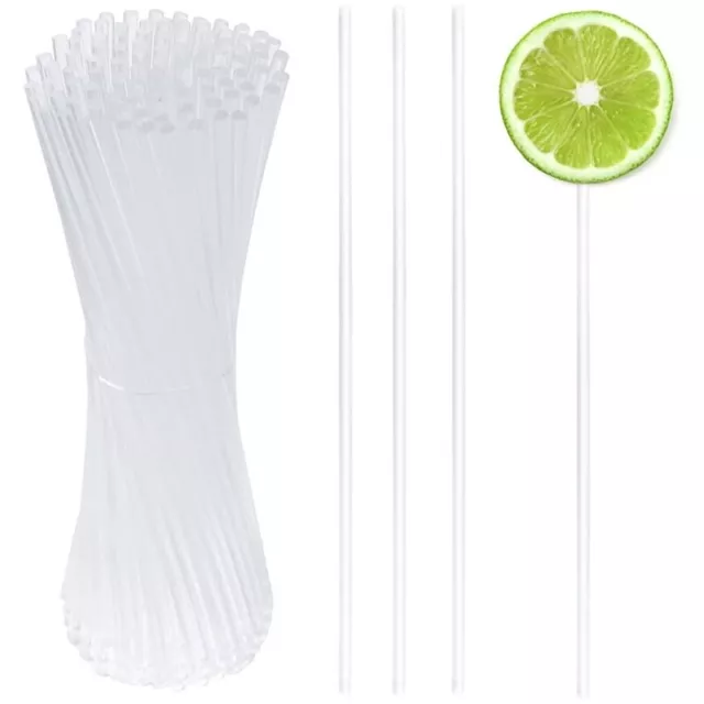 6 INCH CLEAR Acrylic Lollipop Sticks Pack of 100 Durable and Easy to Use  $21.46 - PicClick AU