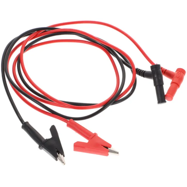 Multimeter Cable Alligator Clips Testing Probe Power Supply