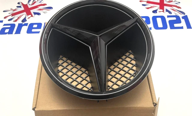 thumbnail image 2 of Gloss Black LED Grille Star Emblem For Mercedes-Benz W204 W245 C180 – P/N: A2078880260 2 of 4