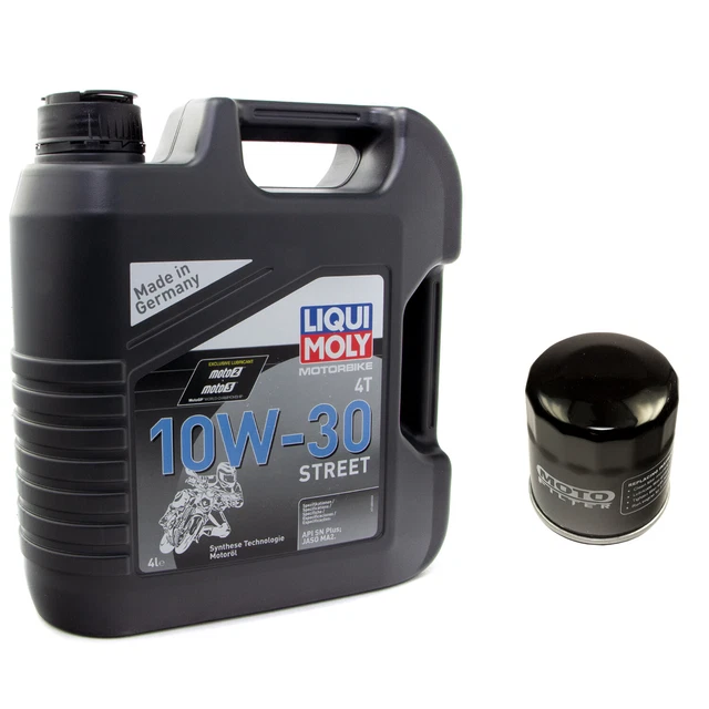 High Performance Moteur Kit 10W30 4 Litre Filtre à Huile MF303 pour Honda CB CBF