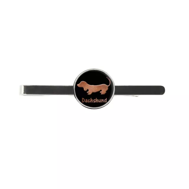 Dachshund Dog Men's Tie Slide Bar Ideal Birthday Wedding Or Father Day Gift C401