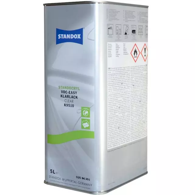 Laque transparente Standox VOC Easy K9510 5 litres