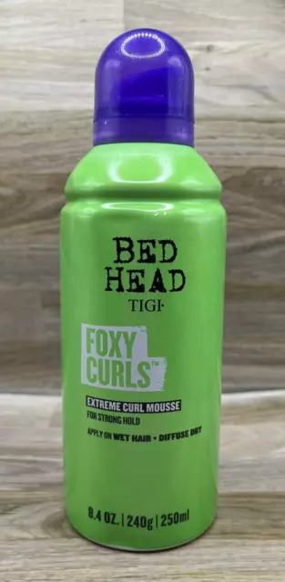 Bed Head Tigi Foxy Curls Extreme Curl Mousse 8.4 Oz