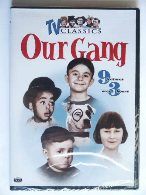 (D-15) Our Gang. The Little Rascals. 9 Features. DVD New Sealed