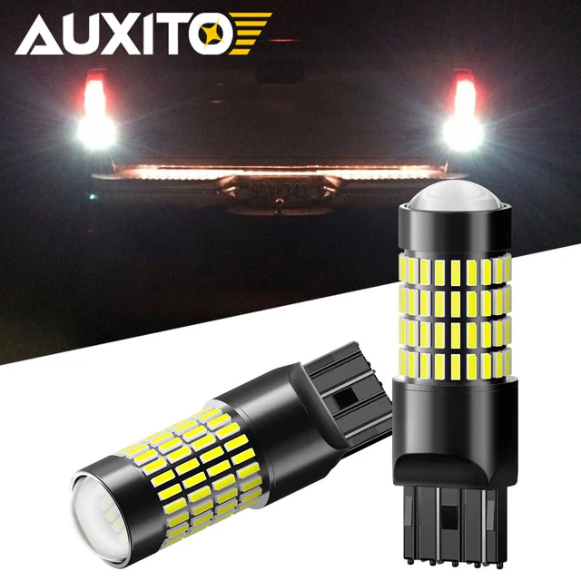 AUXITO PAIR 7443 7440 7441 LED Back Up Reverse Light Bulbs Cool White 6000K 102W