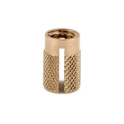 Threaded Inserts for Plastic Flush Brass Thread Inserts M6 1.0 Pack of 10 Tot...