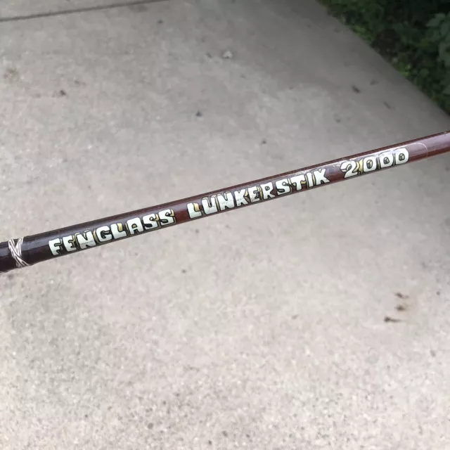 FENWICK PACIFICSTIK FENGLASS 6 FOOT 6 INCH 30 TO 80 POUND RATED FISHING ROD
