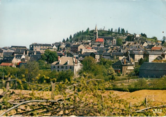 Carte postale 10cmX15cm NIEVRE CHATEAU-CHINON 5 crêtes du Morvan timbrée