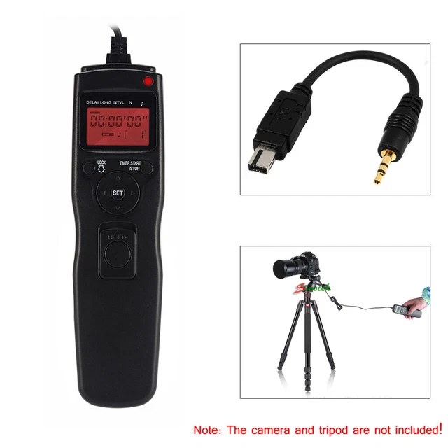 Nikon MC-36A Telecomando Con Timer – Ufficiale, Per Fotocamera Reflex, Nero