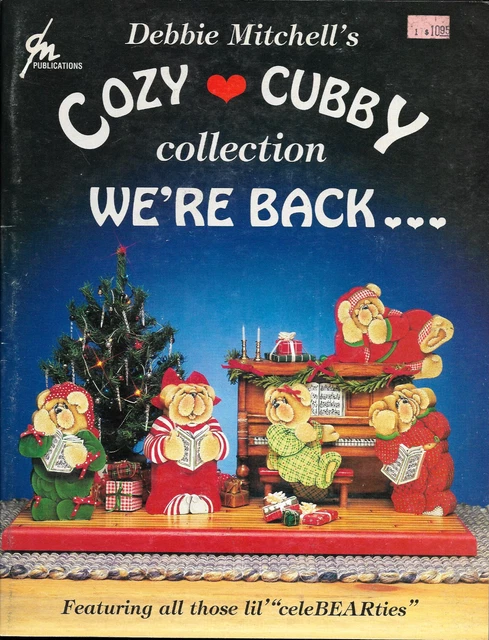 amerikanisches Laubsäge-Heft COZY-CUBBY; Laubsägearbeiten Weihnachten