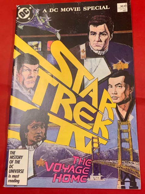 Dc Comics - Star Trek Iv The Voyage Home #2 1987