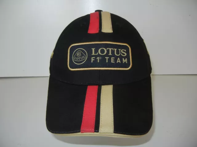 LOTUS F1 Black Stripes FORMULA ONE RACING TEAM HAT Renault Fan Baseball Gym Cap