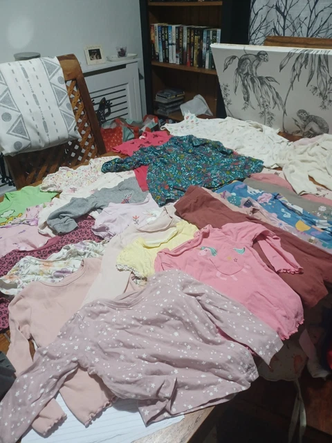 Girls 12-18 Months  Clothes Large Bundle (019)