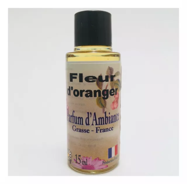 Extrait parfum ambiance de Grasse pour la maison FLEUR D'ORANGER
