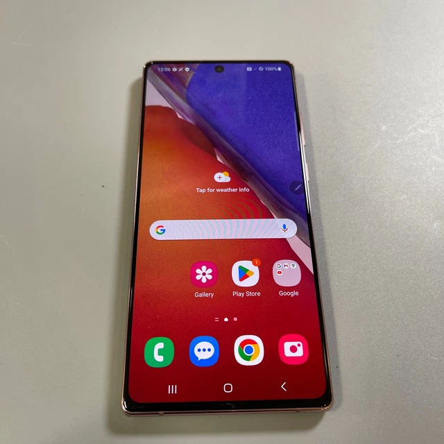 SAMSUNG GALAXY NOTE 20 5G 128GB Unlocked (Read Description