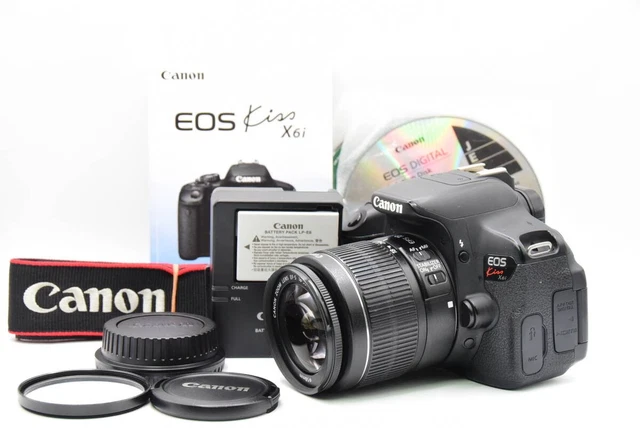 Canon EOS Kiss X6i + EF-S 55-250mmレンズセット Canon デジタル一眼