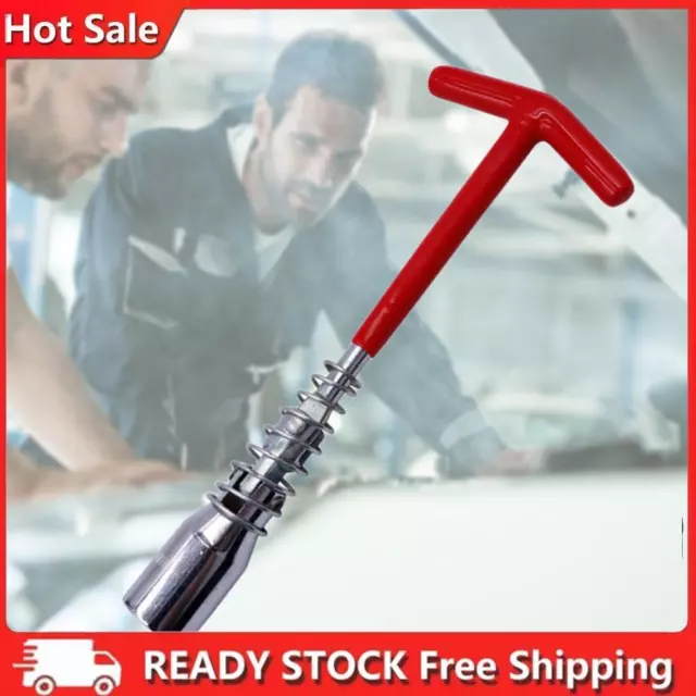 Spark Plug Remover T-handle Spark Plug Wrench for Auto Repair Tool (21mm)