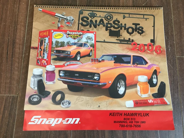 2006 SNAPSHOTS SNAP On Tools Calendar $19 99 PicClick CA