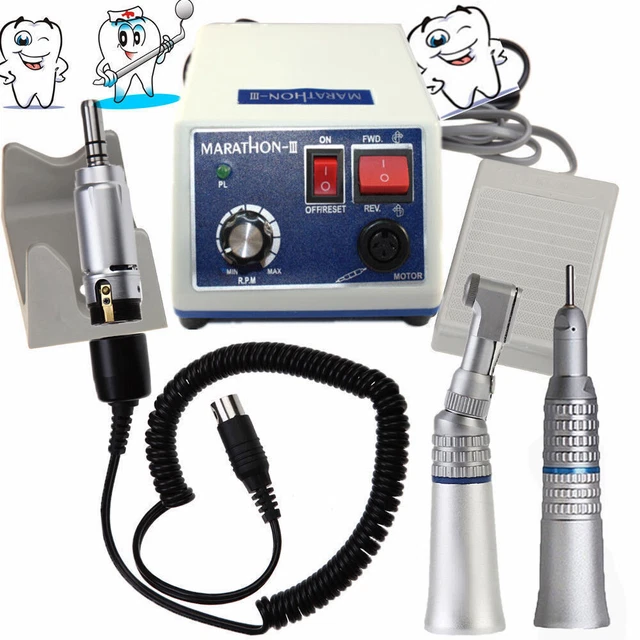 Labor-Mikromotor N8 – 45.000 U/min Elektro-Polier Produktbild-Vorschau 2