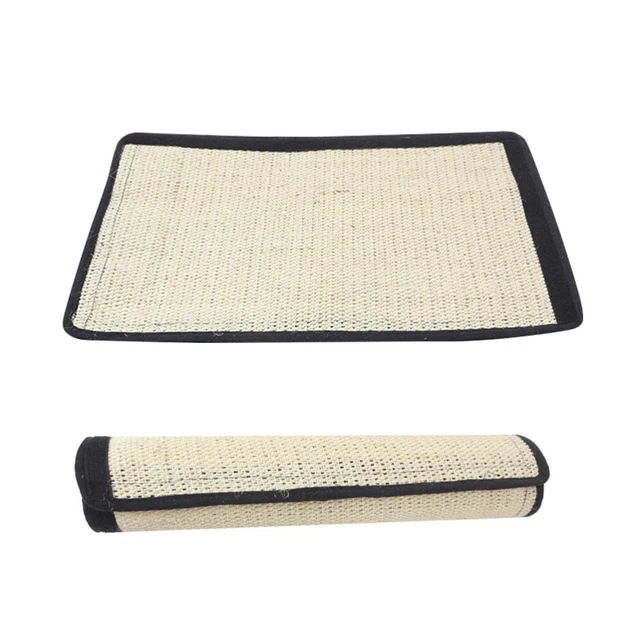 Tabla para gatos tapete para rascar gato portátil almohadilla para rascar gato juguete sisal