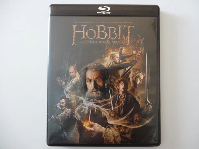LE HOBBIT : la Désolation de Smaug , 2 blu-ray en vf , comme neuf EUR