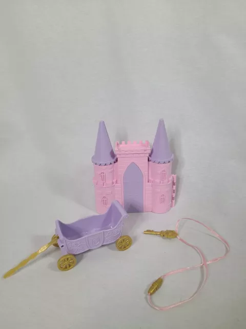 Mattel Barbie Baby Krissy Princess Palace Playset  & Carriage & KEY