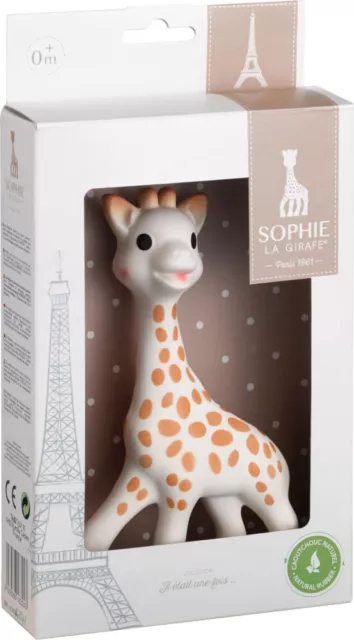 Sophie die Giraffe im Geschenkkarton, weiß