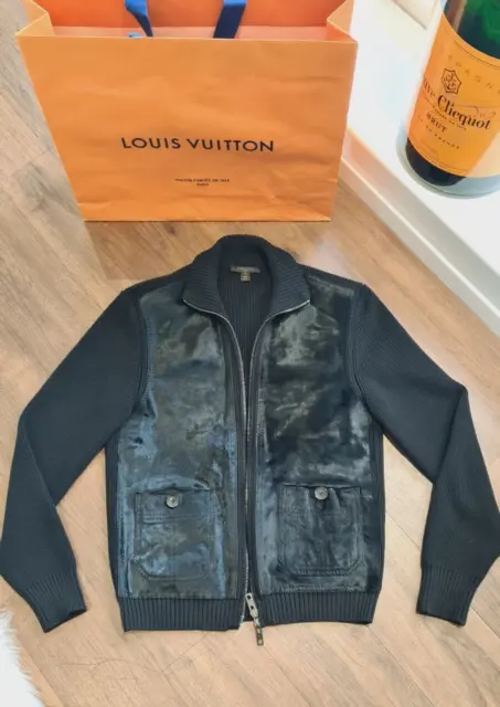 LOUIS VUITTON MENS / Womens Quilted Patch Reflective Silver Coat Ski Jacket  £1,350.00 - PicClick UK