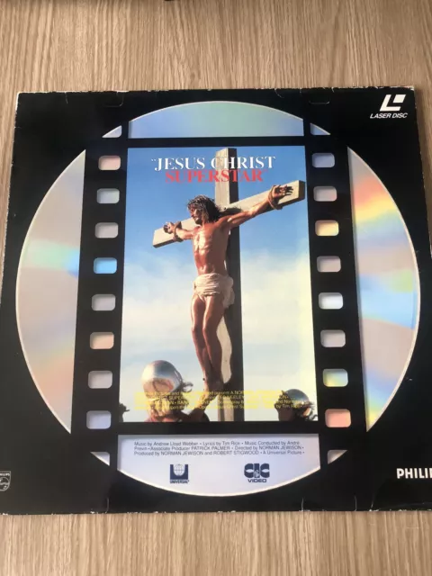 Jesus Christ Superstar Laserdisc Laser Disc Pal Français Rare Only 1 On Ebay