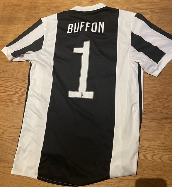 JUVENTUS BUFFON 2017-18 Maglia shirt worn issued match Game Used