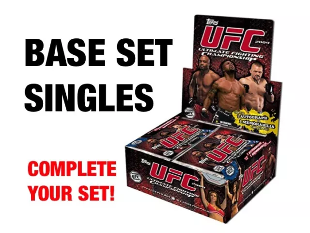 Topps Ufc Round 2 2009 Base Card - Stars Rc Rookies - Complete Your Set