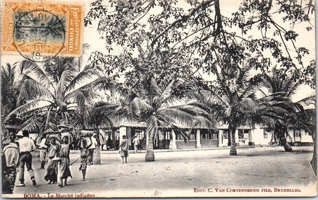 CONGO - BOMA - le marche indigene