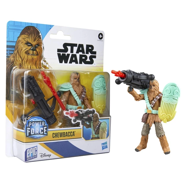 STAR WARS EPIC World of Action Chewbacca 4-Inch Deluxe Action