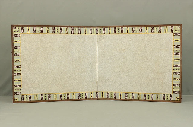 Japanese Furosaki Byobu room divider 2 panels Folding Screen V868