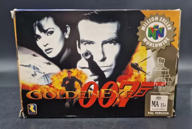 GoldenEye 007 Golden Eye Million Seller Worldwide Nintendo 64 N64 AUS AUSTRALIAN