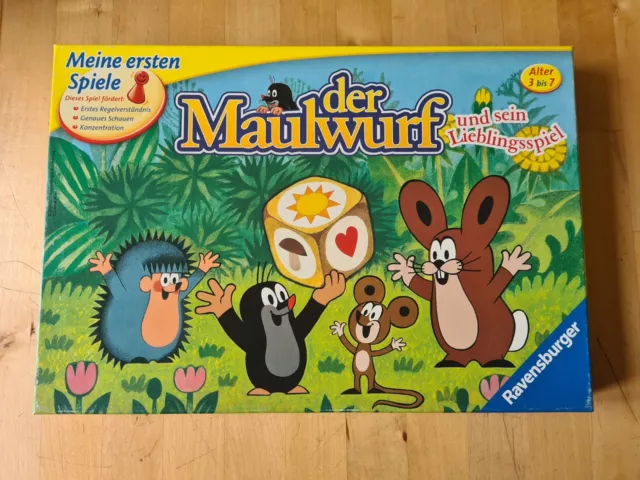 Der Maulwurf und sein Lieblingsspiel brettspiele kinder