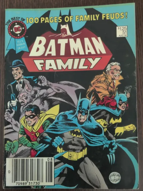 DC Comics Blue Ribbon Digest Batman Family VG/FN #51 1984